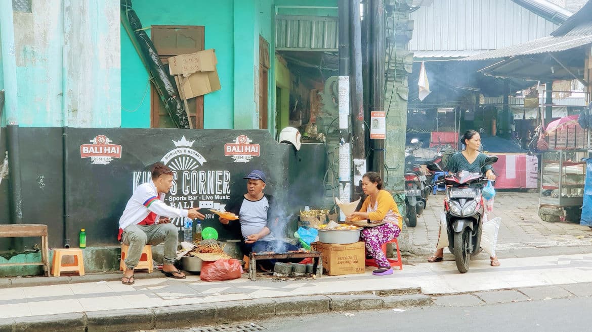 Sate Babi Street Food - Bali Holiday Secrets